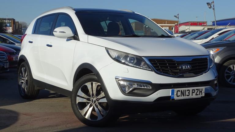 KIA SPORTAGE 1.7 CRDi EcoDynamics 3 White Manual Diesel 2013