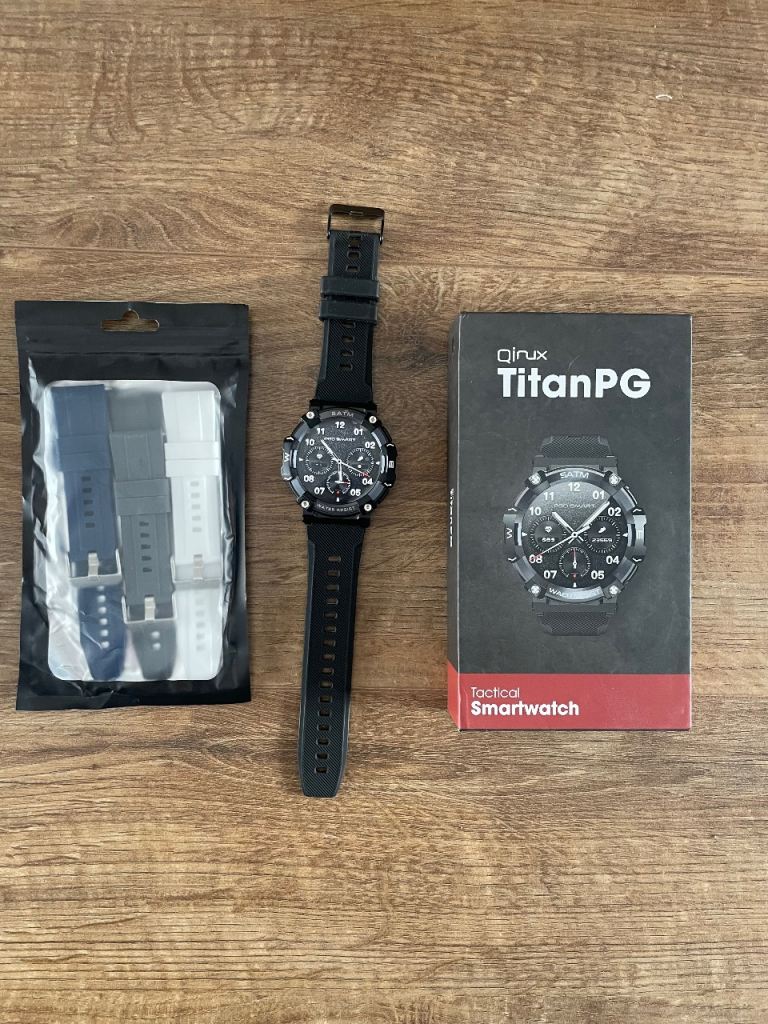 TitanPG Smartwatch with Extra Straps – New in Box