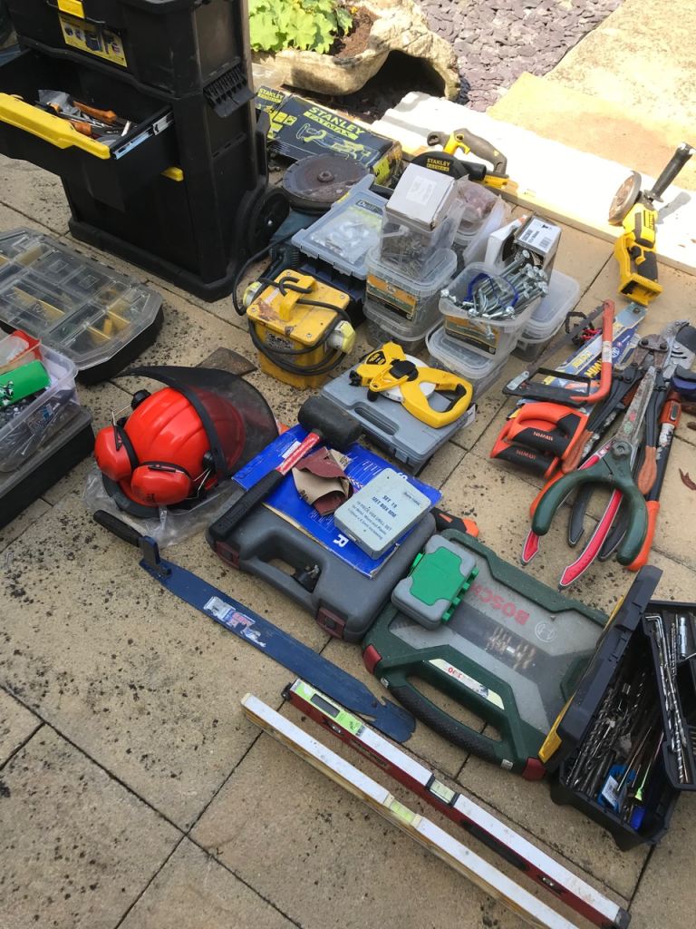 Various Stanley Power Tools and other tools and Accessories – Good Condition
