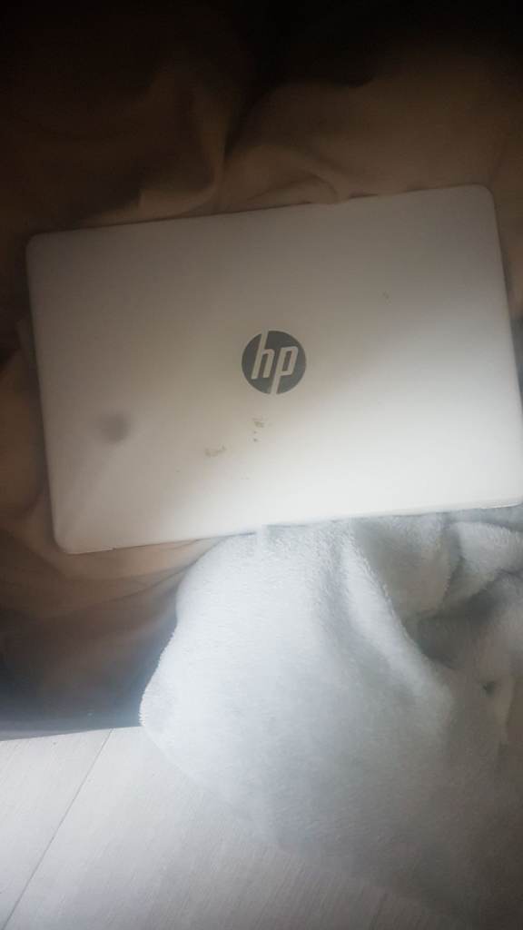 HP Laptop – White, Good Condition