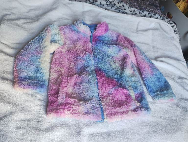 Kids rainbow fleece 
