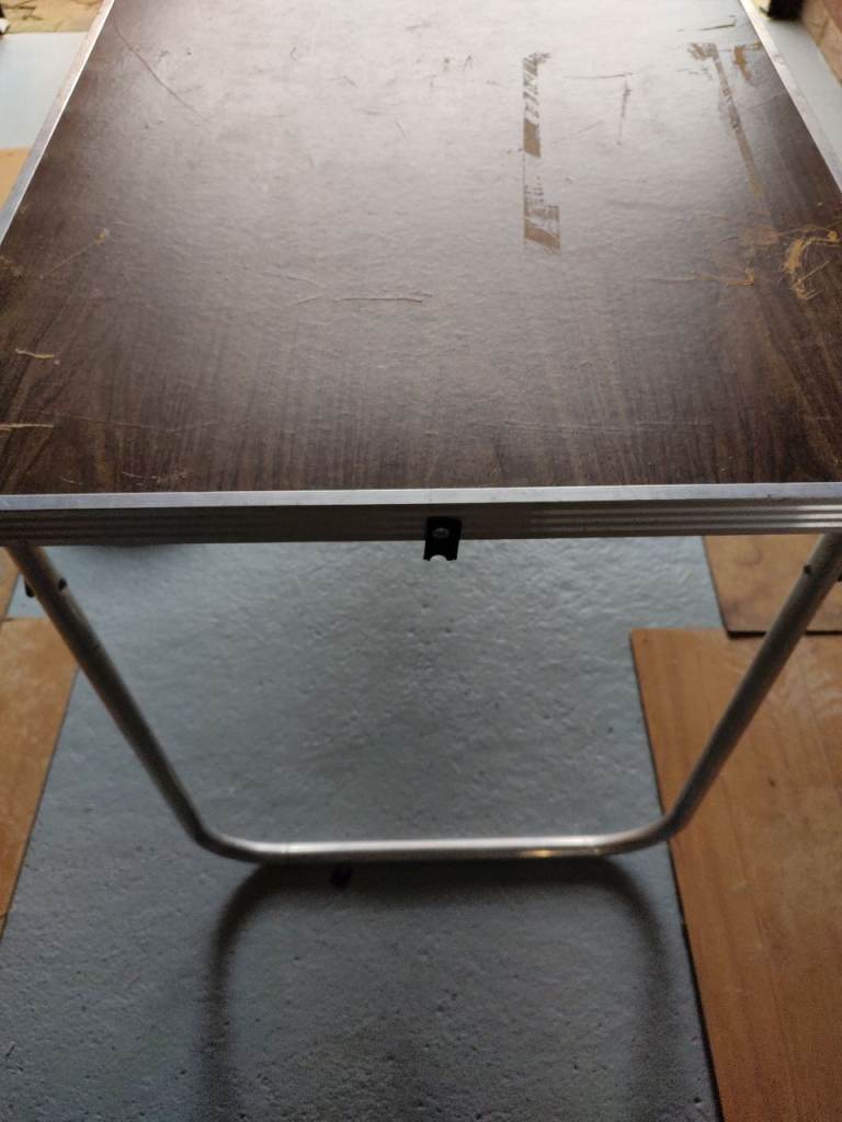 * Drastic price reduction! * Folding Camping Table.