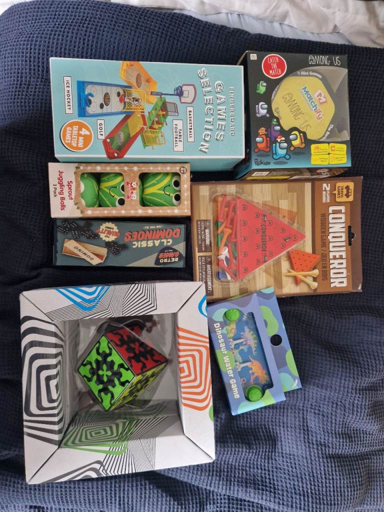Collection of Board Games and Puzzles – Unopened, New Condition