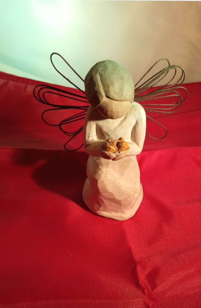 Willow Tree Angel figure ornament Angel of Miracles   REDUCED