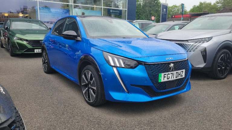 2021 Peugeot 208 50kWh GT Hatchback 5dr Electric Auto (136 ps) Hatchback Electric Automatic