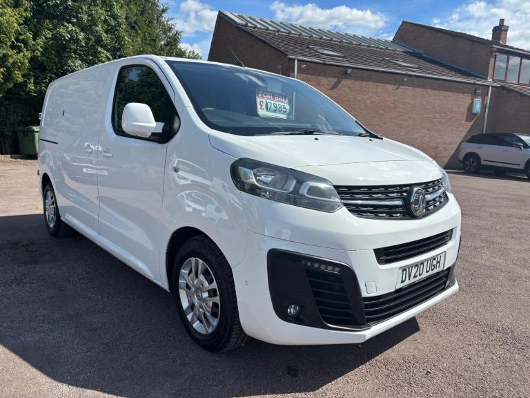 2020 Vauxhall Vivaro 2700 1.5d 100PS Sportive H1 Van PANEL VAN Diesel Manual