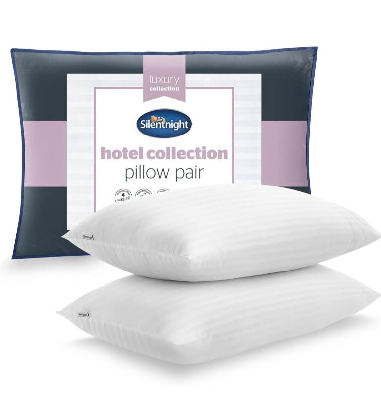 2months old - Silentnight Hotel Collection Pillow x4 (£5 each)