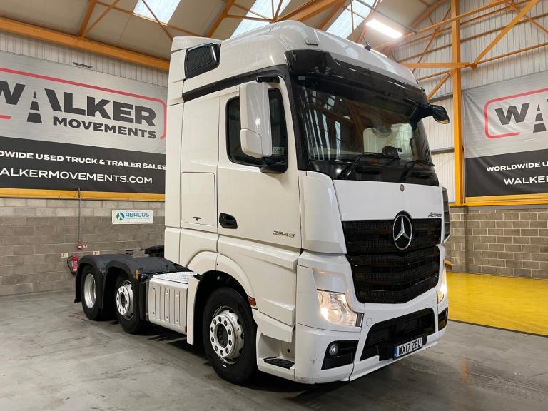 MERCEDES ACTROS 2548 BIGSPACE *EURO 6*, 6X2 TRACTOR UNIT – 2017 – WX17 ZBU