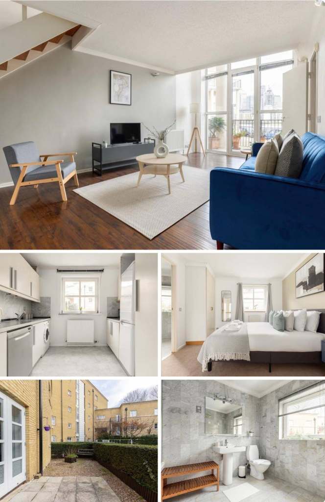 Lovely 2 bed 2 bath apartment in Surrey Quays Company let allowed