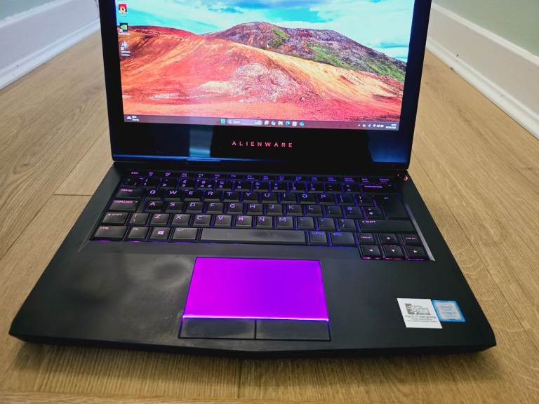 *SOLD*Touchscreen Alienware OLED 1440p i7 Gaming Laptop, 16GB, GTX 1060, Win11 #usedpriceperformance