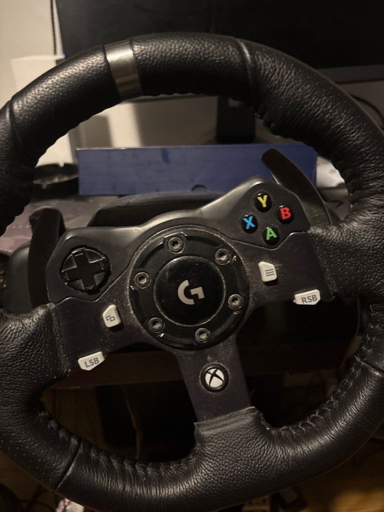 Logitech g920 steering wheel