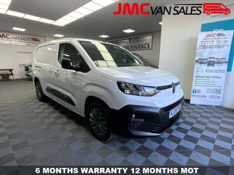 2024 24 CITROEN BERLINGO 1.5 BLUEHDI 950 DRIVER XL PANEL VAN LWB EURO 6 FULL SER