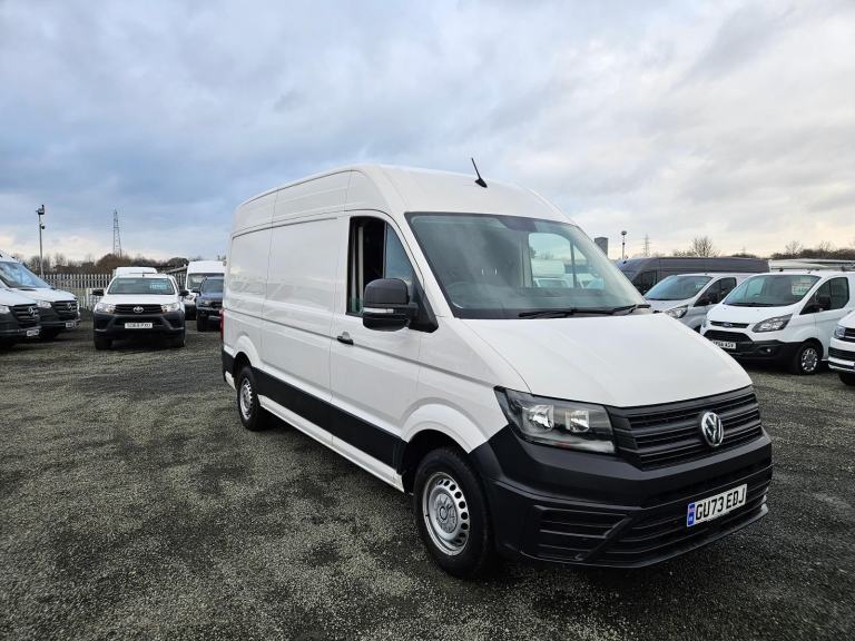 2023 ON 73 PLATE VOLKSWAGEN CRAFTER C35 STARTLINE 71K 140 BHP MWB ULEZ FREE ZONE