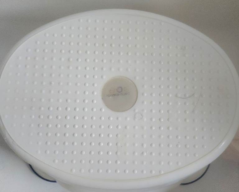 Plastic Kids Foot Step Stool - Anti-Slip Surface & Base