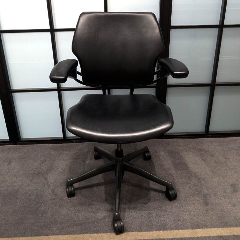 Humanscale Freedom Ergonomic Office Chair – Premium Leather Finish