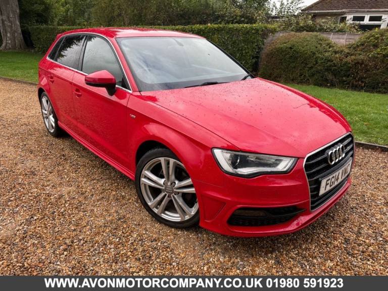 2014 Audi A3 1.4 TFSI S line Sportback 5dr Petrol Manual Euro 5 (s/s) (NAV) (122 ps) Hatchback Pe...