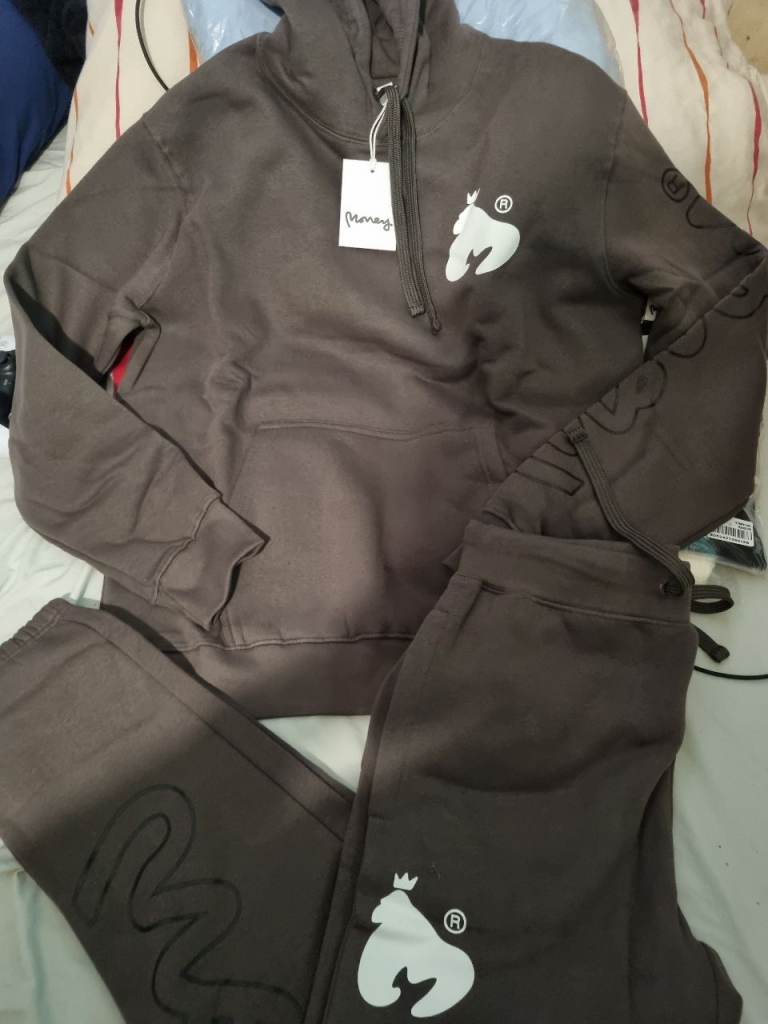 Mens Money clothing ltd tracksuit set