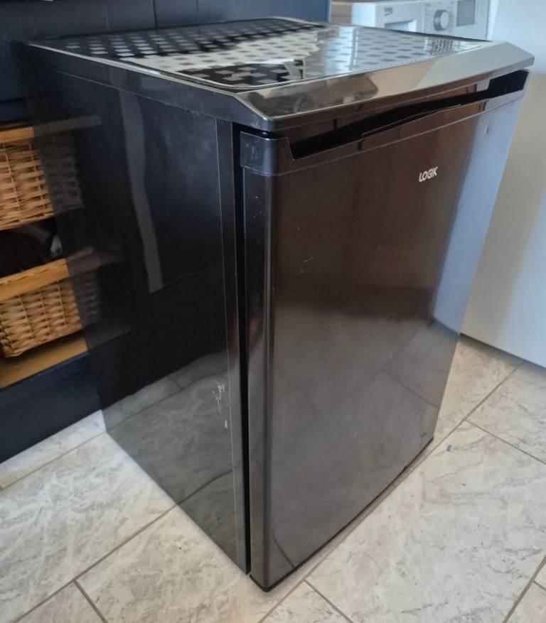 Logik Undercounter Fridge Freezer - Black, Good Condition