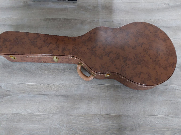 Gibson Custom / Lifton Historic Brown/Pink Hardshell Case, ES Models (330/335/345/355)