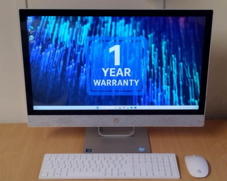 HP 24-r100na all in one touchscreen DESKTOP PC with i5 processor 512gb ssd + 1 YEAR WARRANTY
