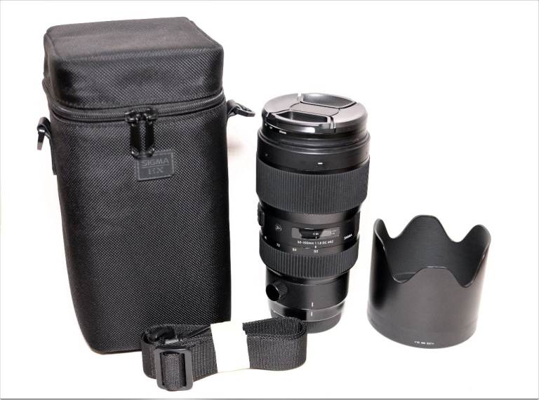 Sigma 50-100mm f/1.8 DC HSM Art Lens for Canon EF / EF-S Mount