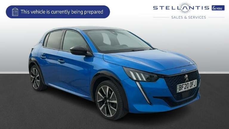 2020 Peugeot 208 50kWh GT Line Hatchback 5dr Electric Auto (136 ps) Hatchback Electric Automatic