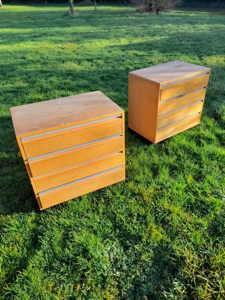 Pair of retro Drawer Cabinets 