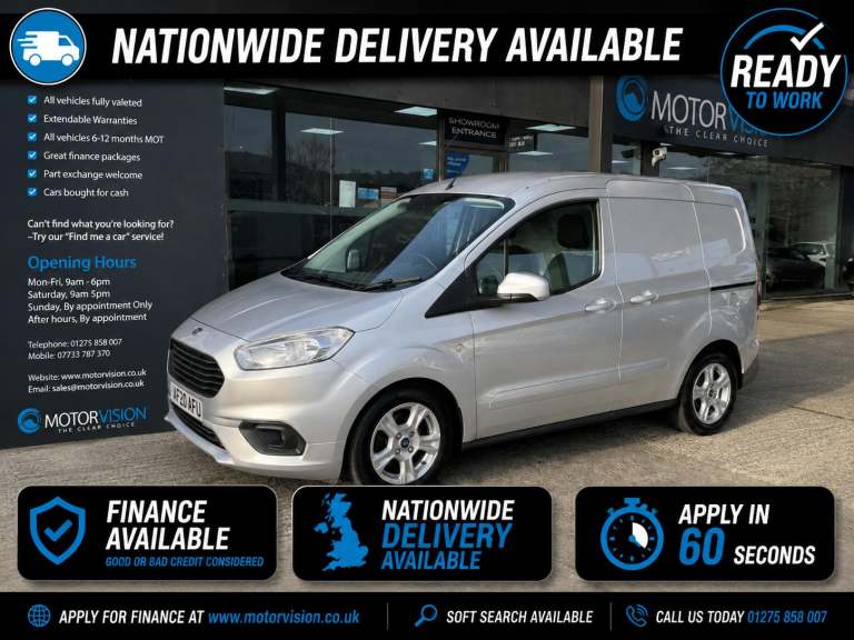 2020 Ford Transit Courier 1.5 TDCi Limited Panel Van 5dr Diesel Manual L1 Euro 6 (100 ps) Panel V...