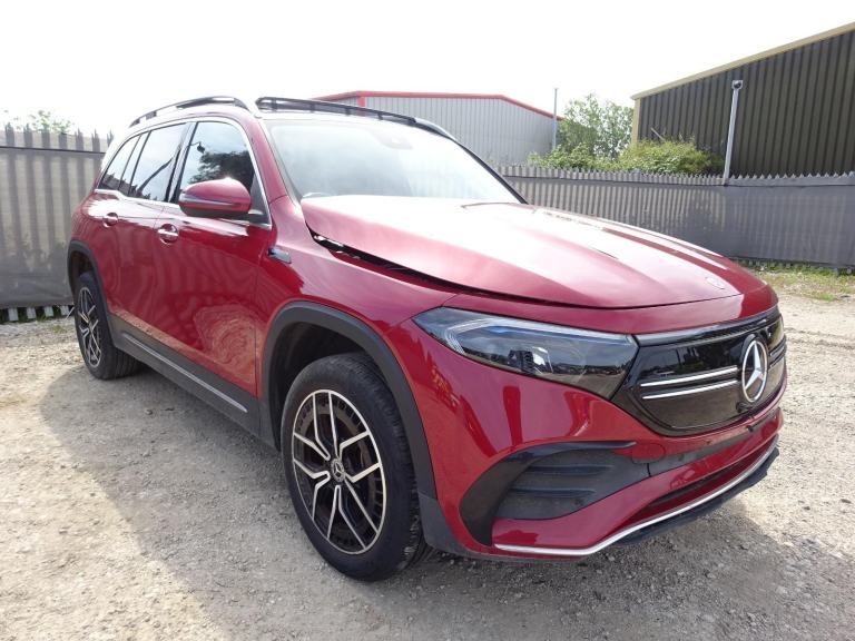 2022 22 REG MERCEDES EQB 300 AMG PREMIUM 4MATIC ELECTRIC AUTO DAMAGED SALVAGE