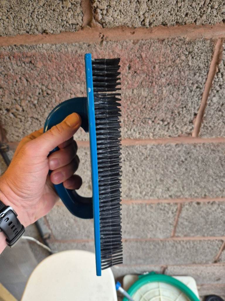 Stipple Artex brush 9" x 5"