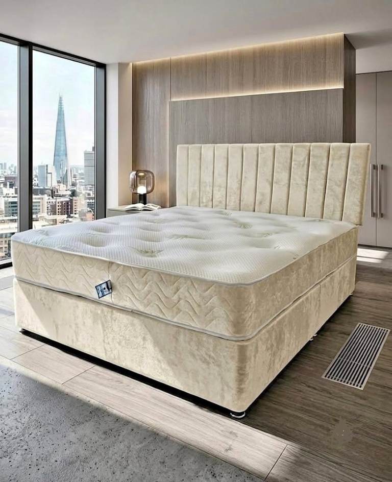 King Size Divan – Stylish Bed With Comfortable Mattress Included & Fast Delivery