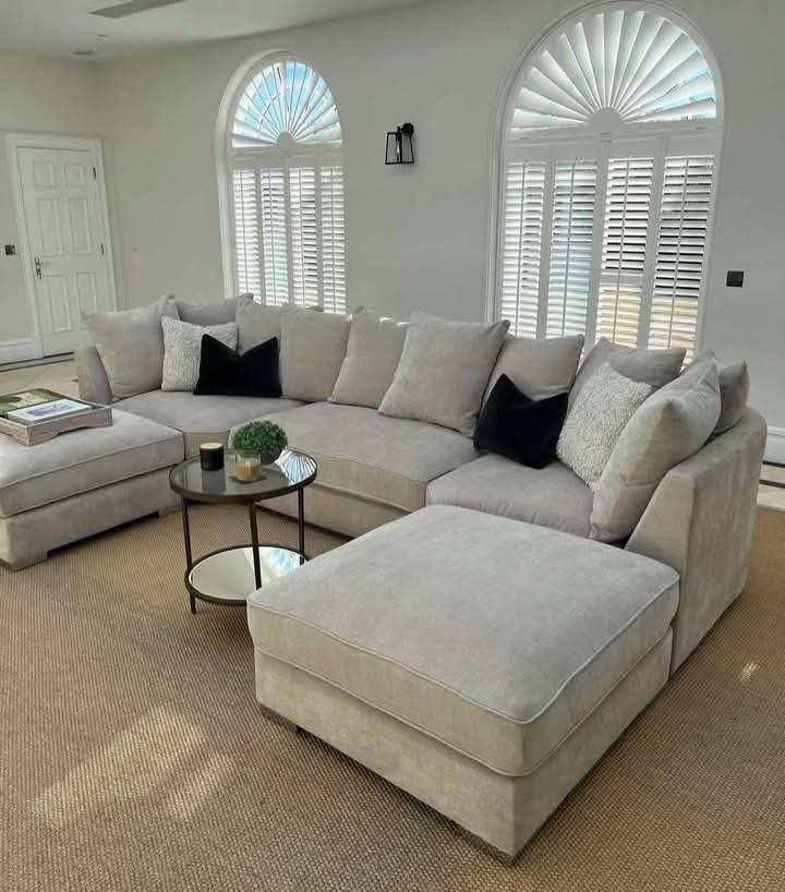 Factory Direct Bishop U Shape Corner Sofa Bed | Free Delivery