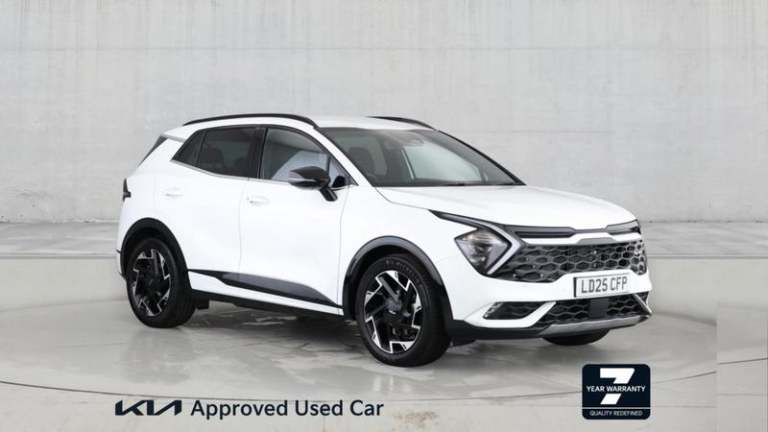 2025 Kia Sportage 1.6 T-GDi 48V GT-LINE Automatic SUV Petrol Automatic