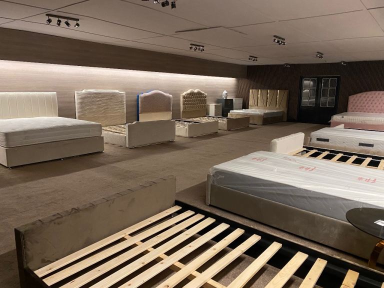 Bed and mattress showroom clearance 