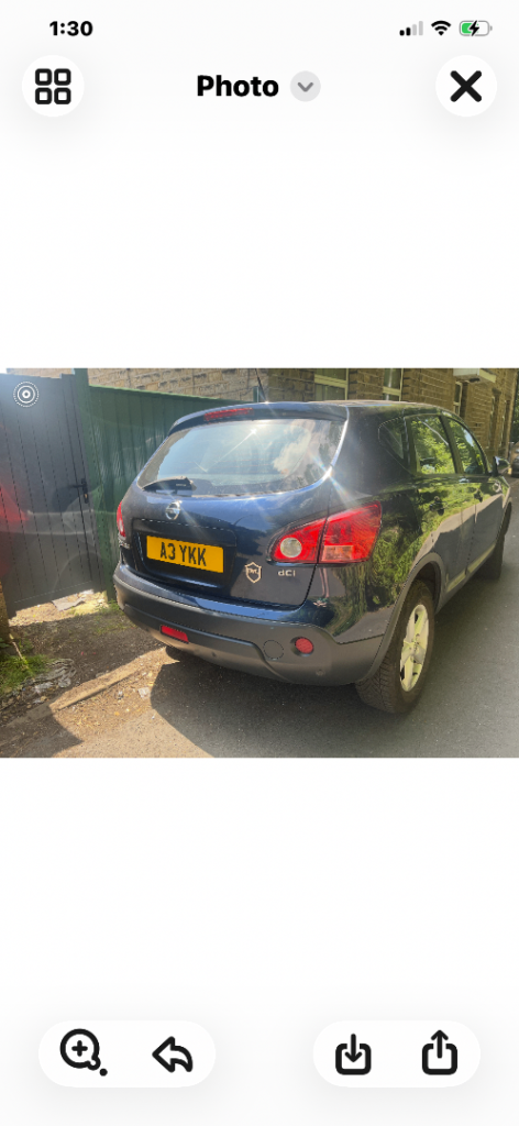 Nissan, QASHQAI, Hatchback, 2008, Manual, 1461 (cc), 5 doors