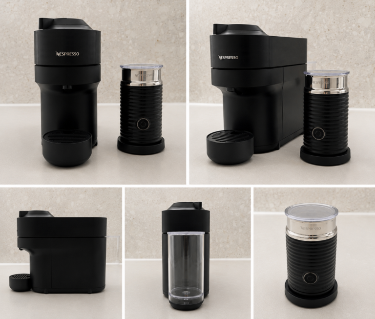Nespresso Vertuo Pop Coffee Machine + Aeroccino Milk Frother – Excellent Condition