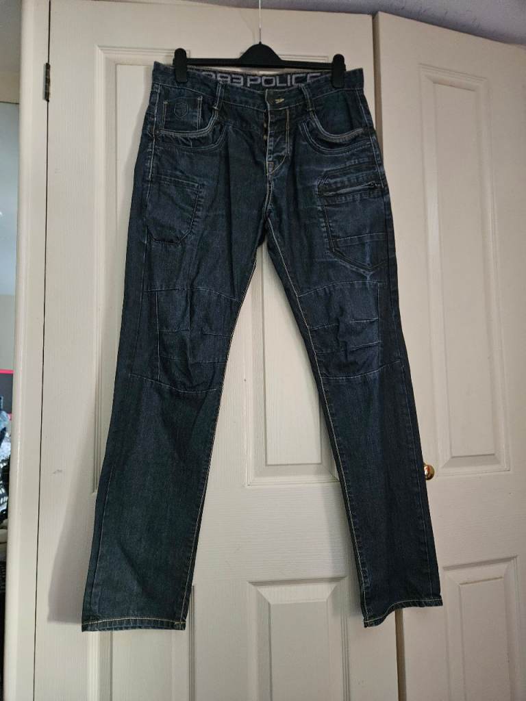 Mens Police 883. Jeans. Good condition.  Blue