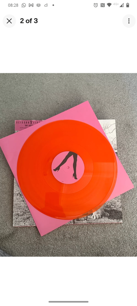 Signed Scissor sisters - Any which way - Rare vinyl 