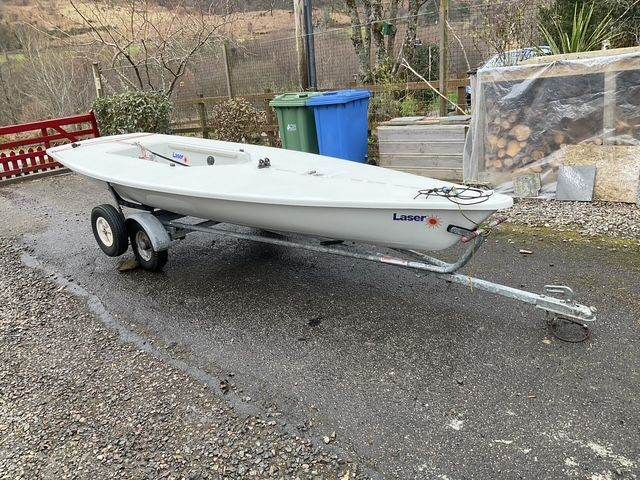 Laser ILCA Sailing Dinghy Sail number 178382
