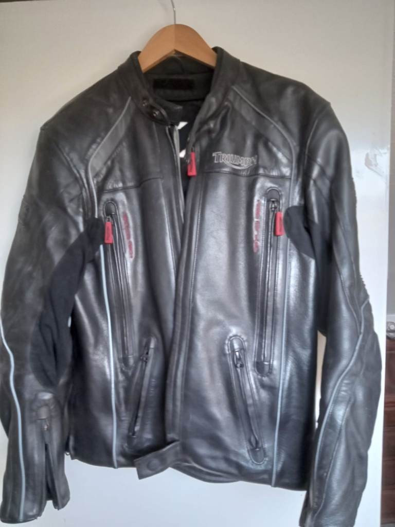 triumph leather jacket