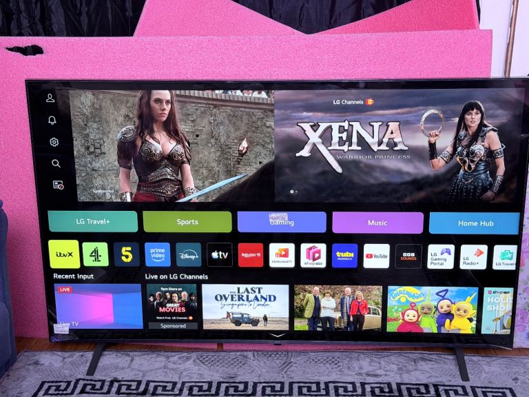 Lg 65” 4k smart 25 models tv