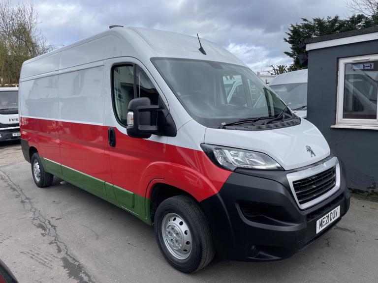 PEUGEOT BOXER 2.2 335 PROFESSIONAL 140BHP L3H2 LWB EURO 6 NO VAT 2021