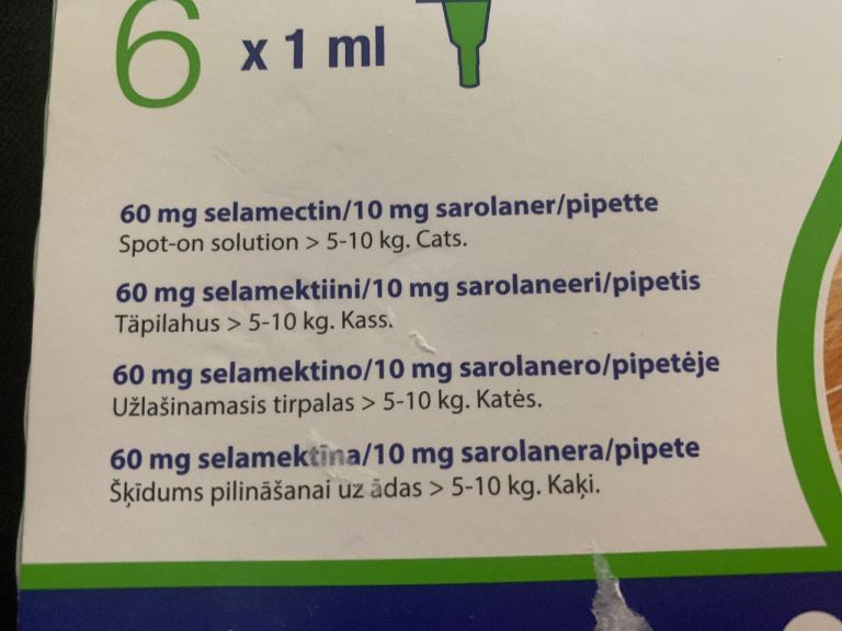  Spot-On Solution for Cats 5-10kg