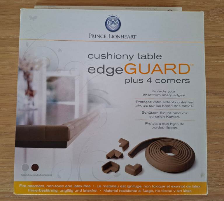 Cushiony Table Edge & Corner Guards – Beige
