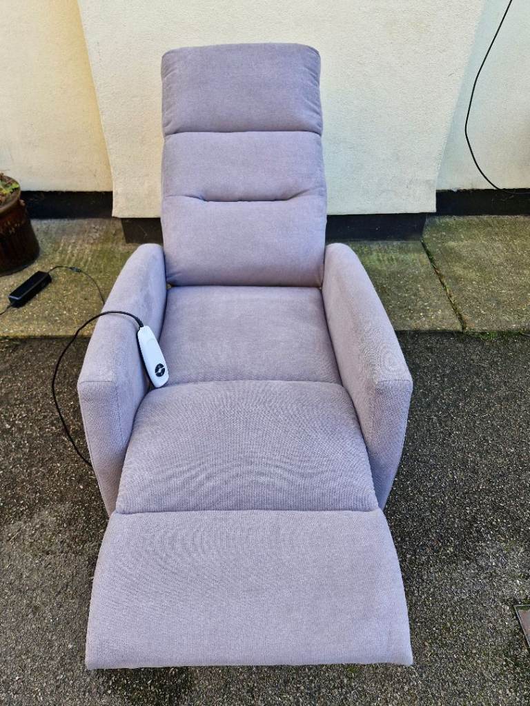 Careco Orford Riser Recliner Chair in Dove Grey