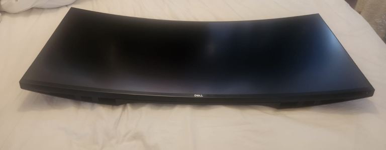 Dell curved monitor black U3818DW