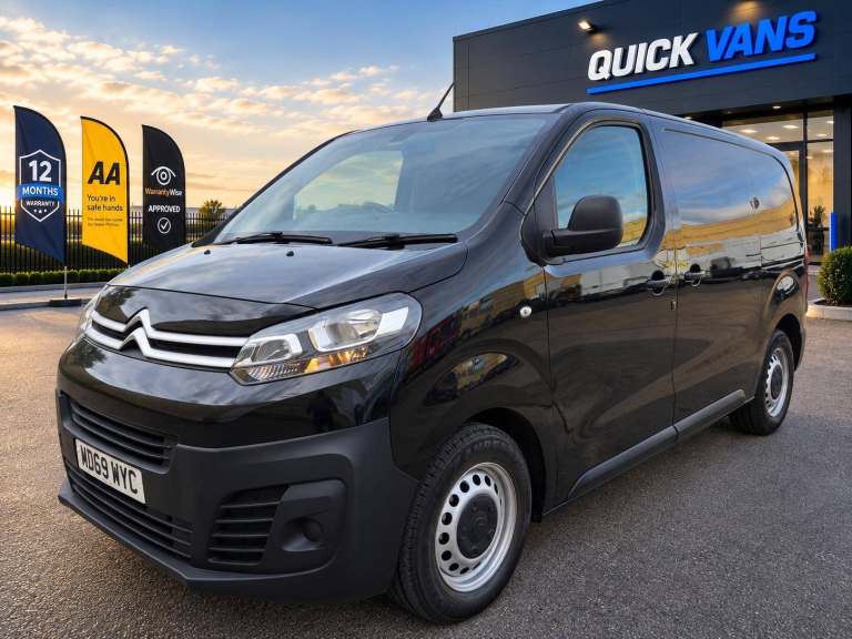 2020 Citroen Dispatch 1.5 BlueHDi 1000 Enterprise M Panel Van Diesel Manual