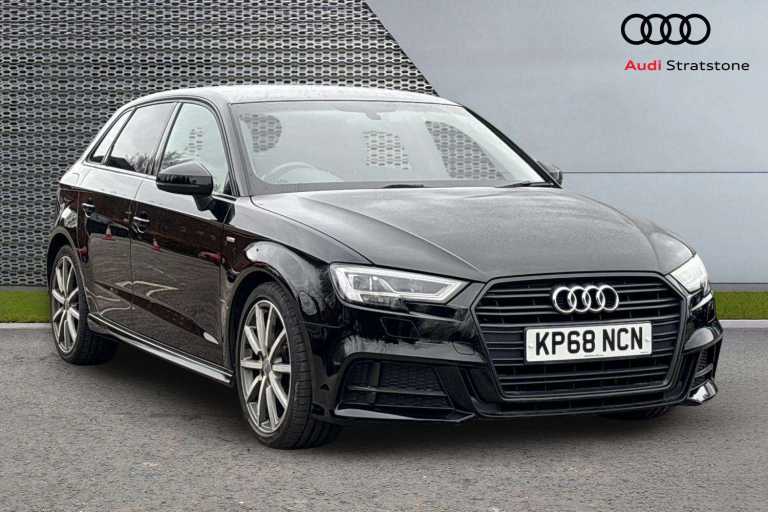 2018 Audi A3 30 TFSI 116 Black Edition 5dr Hatchback Petrol Manual
