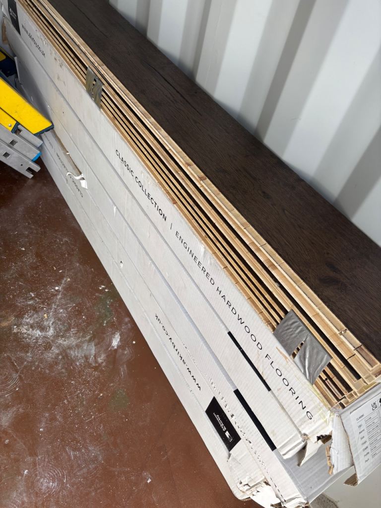 17m2 hardwood flooring