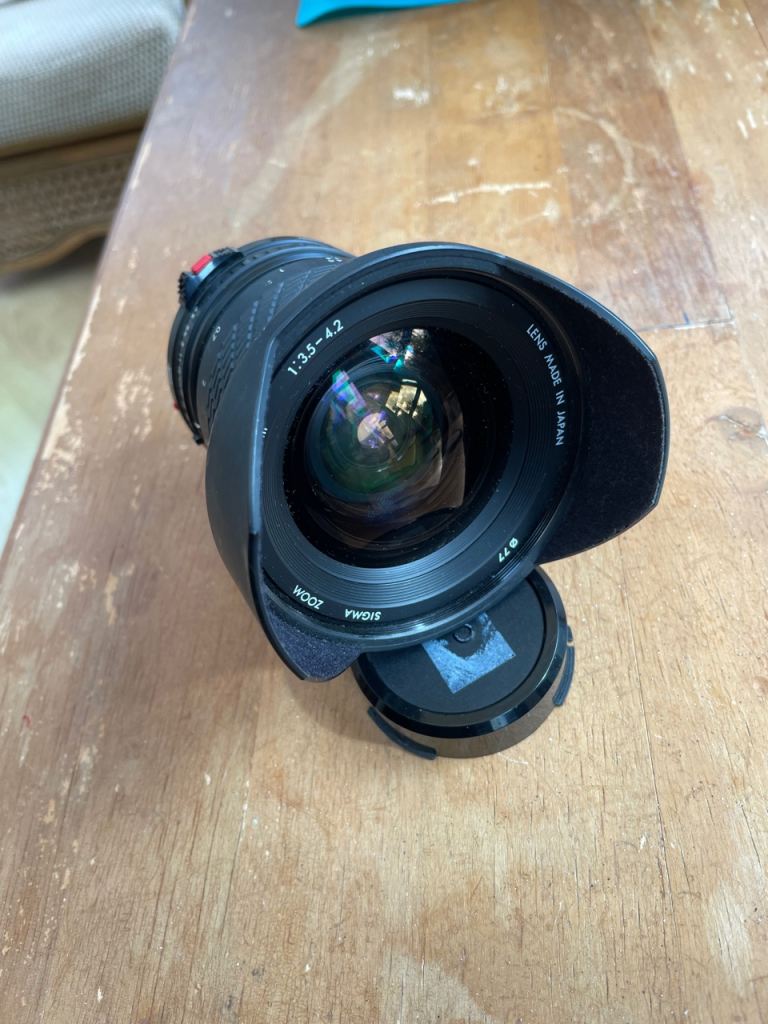 Sigma 21-35mm f3.5-4.2 MF Zoom lens